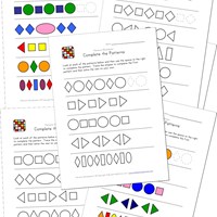 15+ Awesome Free Pattern Worksheets | All Kids Network