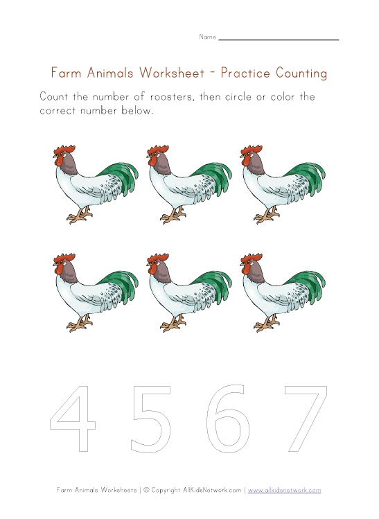 count to 6