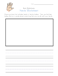 body Worksheets for Kids