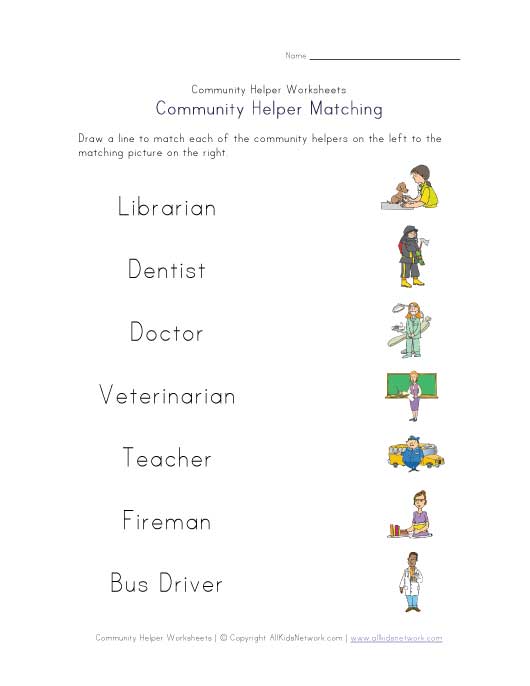 community-helpers-matching-worksheet-craftsactvities-and-worksheets