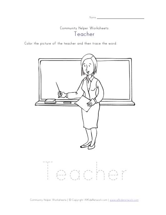 Teacher Worksheet