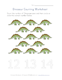 number thirteen worksheet