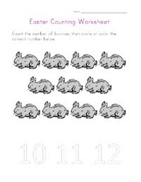 easter counting eleven