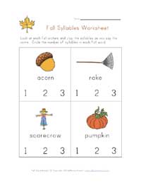 40+ Awesome Fall Worksheets for Kids | All Kids Network