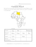 Geography Worksheets | All Kids Network