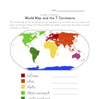 Geography Worksheets | All Kids Network