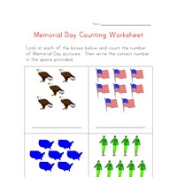 Memorial Day Worksheets for Kids | All Kids Network