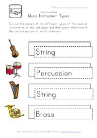 music instrument types