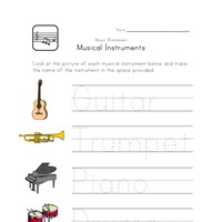 Printable Music Worksheets for Kids | All Kids Network