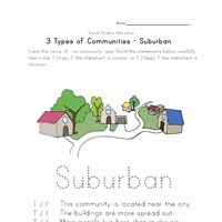 Community Worksheets | All Kids Network