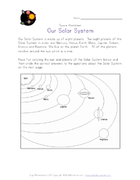 Space Worksheets
