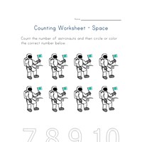 Space Worksheets | All Kids Network