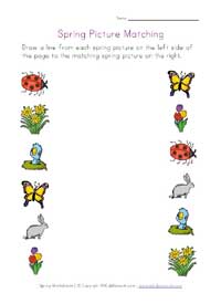 Spring Worksheets for Kids | All Kids Network