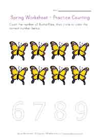 Spring Worksheets for Kids | All Kids Network