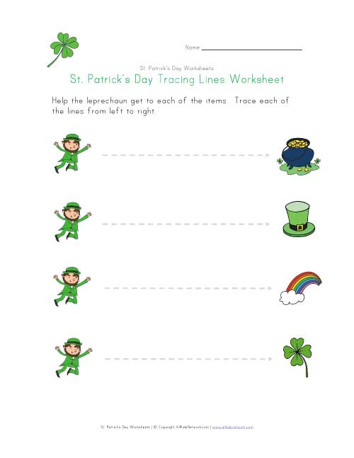 st-patrick-s-day-tracing-lines-worksheet