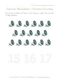 seventeen worksheet