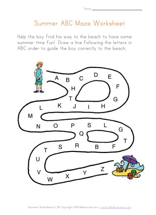 Easter Worksheets For Kindergarten Worksheet Workbook Site View And Print Your Summer Abc Order Worksheet