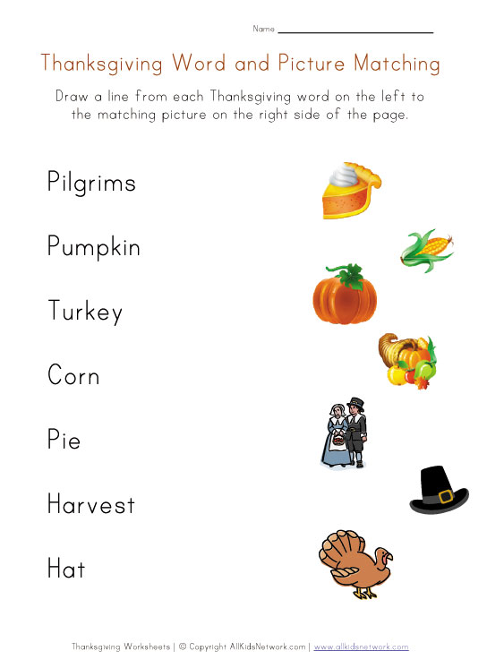 thanksgiving-word-matching-worksheet-for-kids