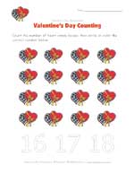 counting worksheet sixteen
