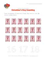 counting worksheet eighteen