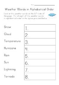 missing alphabetical worksheet