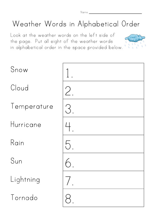 alphabetical in order  order order weather worksheet alphabetical actress boston alphabetical attys