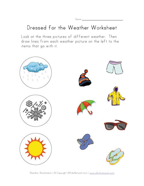 Weather Worksheet