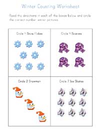 kids counting practice