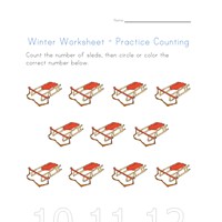 Winter Worksheets for Kids | All Kids Network
