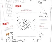 abc worksheets for nursery abc order worksheets