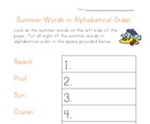 alphabetical order worksheets abc order all kids network