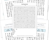 abc worksheets for nursery alphabet word search