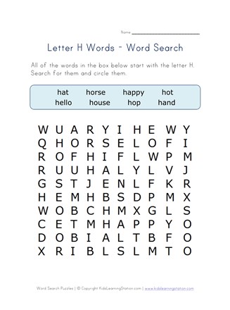 h word pics