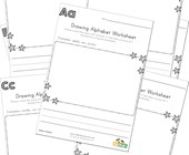 abc worksheets for nursery alphabet dot art worksheets