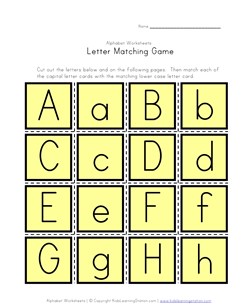 Letter Matching Game