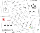 letter r worksheets all kids network