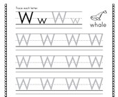 letter w worksheets all kids network