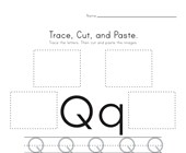 letter q worksheets all kids network