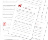 abc worksheets for nursery traceable letters worksheets in portrait layout