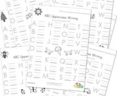 abc worksheets for nursery abc order worksheets