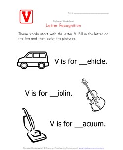 Words that start with the letter V