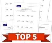 simple division worksheets with remainders all kids network