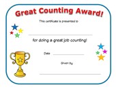 good counting award