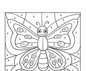 Shopkins coloring pages - Free 21+ Color By Numbers Printable