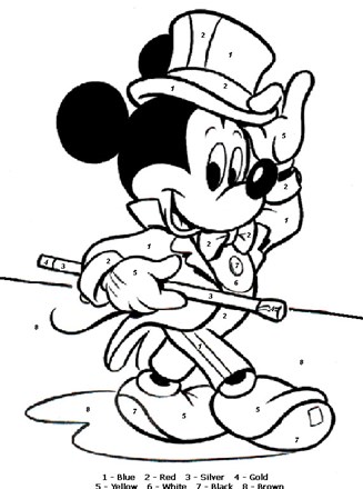 mickey mouse printable numbers