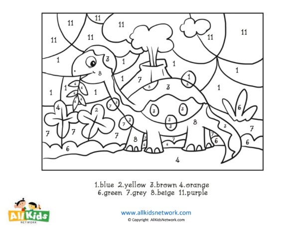 Coloring Pages: Coloring By Numbercom