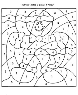 Color By Number, Free Coloring Pages