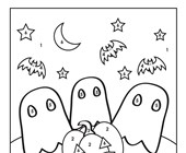 halloween reading worksheets for kindergarten Halloween Color by Number