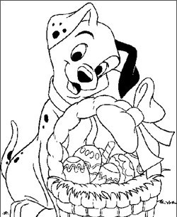 101 Dalmations Coloring Pages