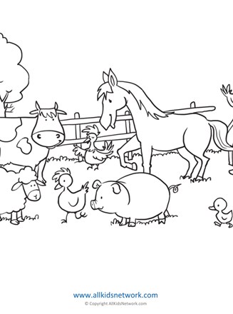 83 Coloring Pages Domestic Animals  HD